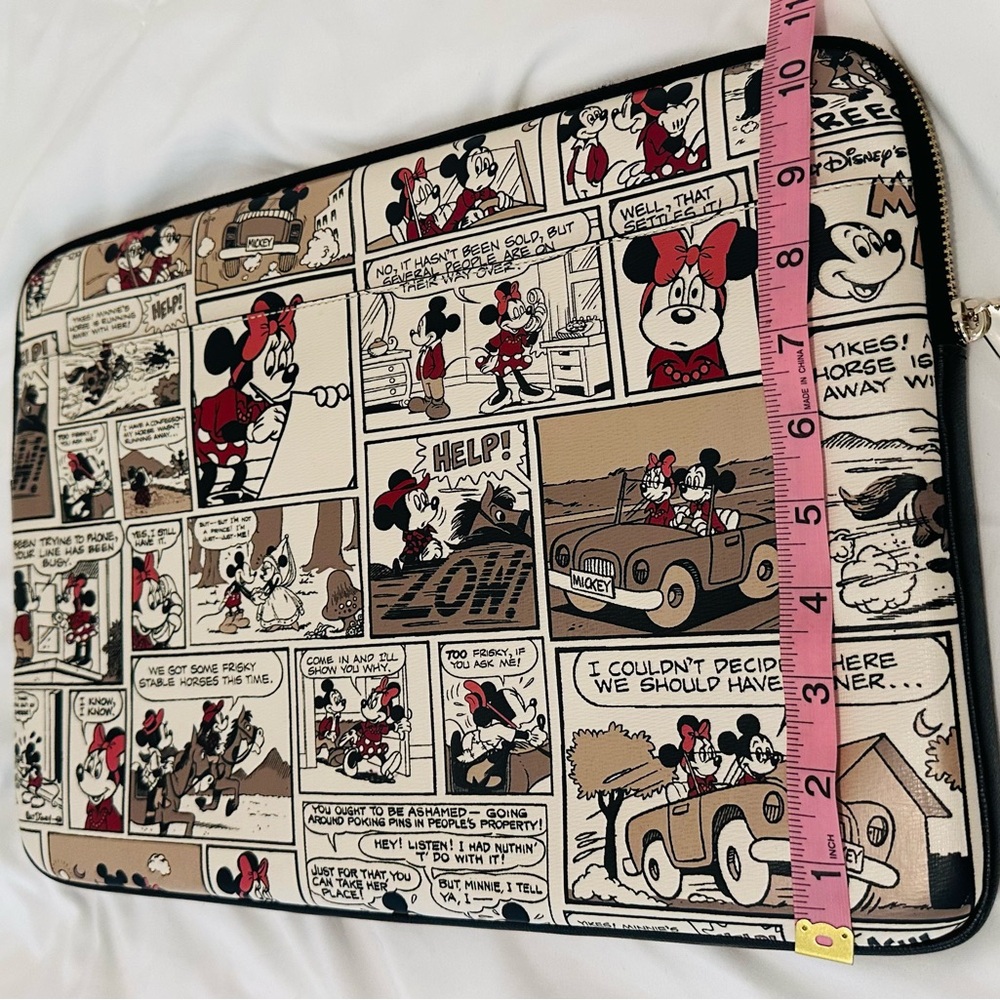 Kate Spade Disney Comic Print Laptop Sleeve